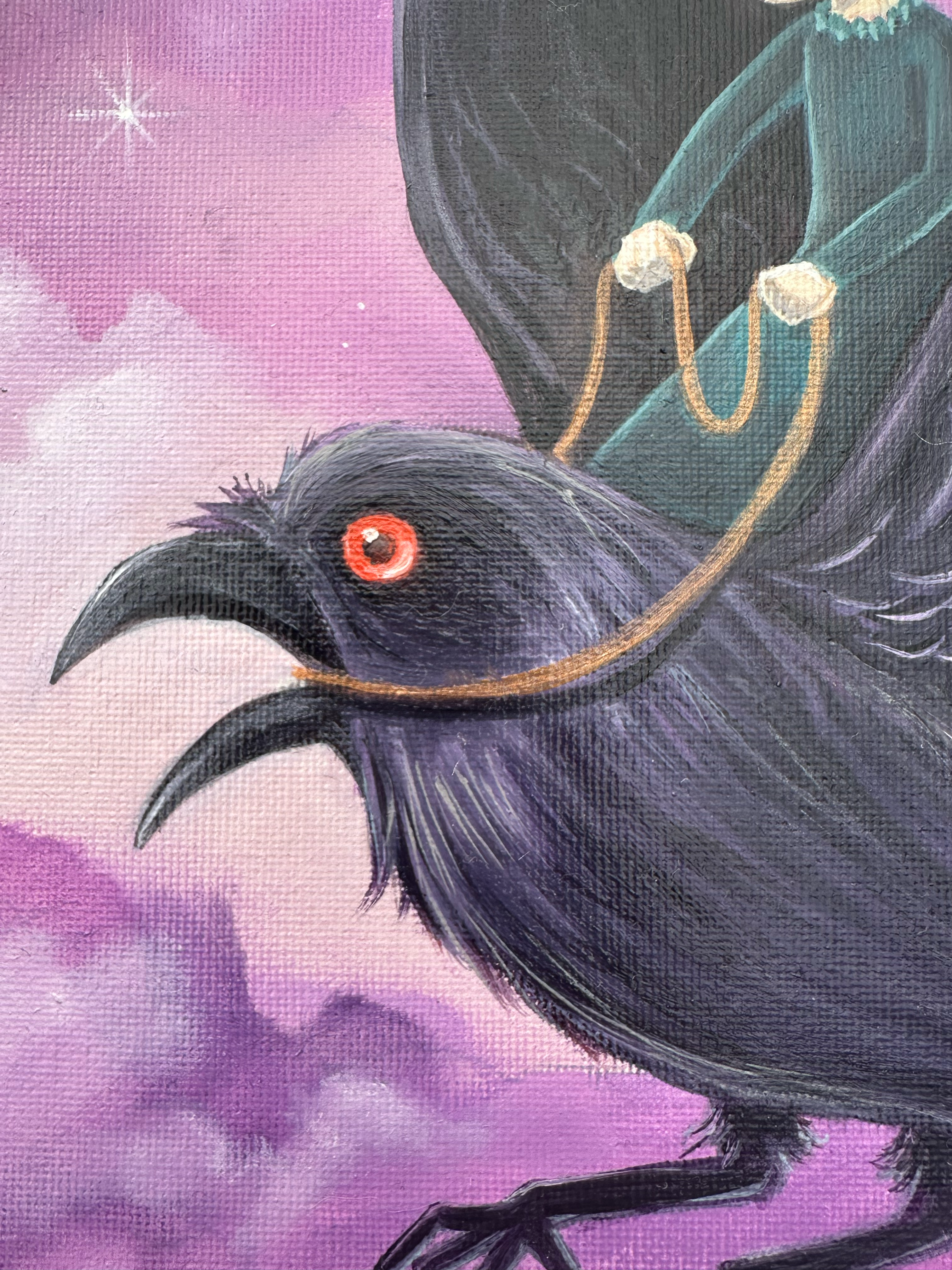 Raven Rider (detail 2)