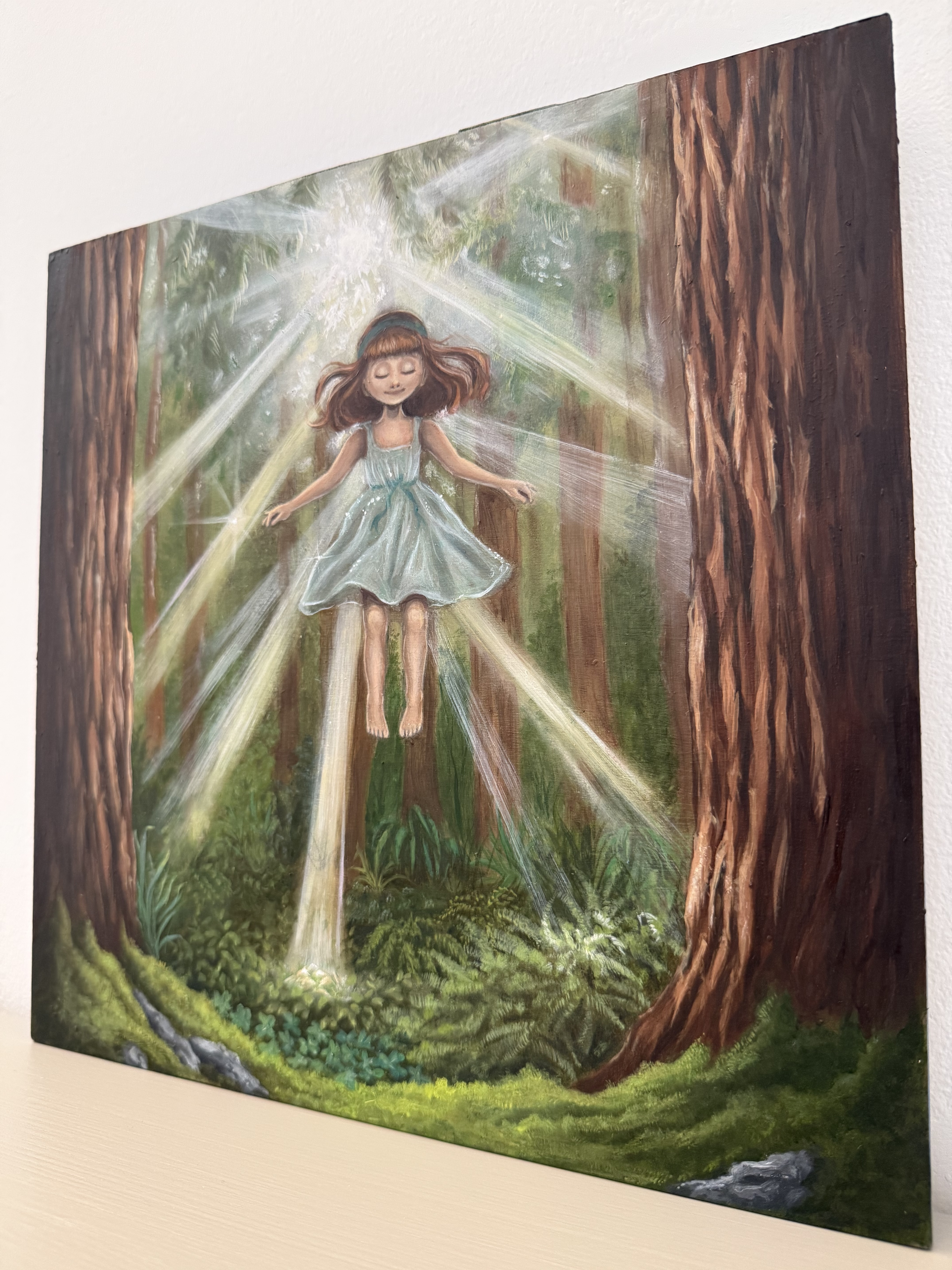 Redwood Ascension (detail 1)